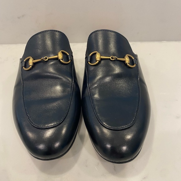 Gucci Princetown black leather slides - Picture 2 of 7